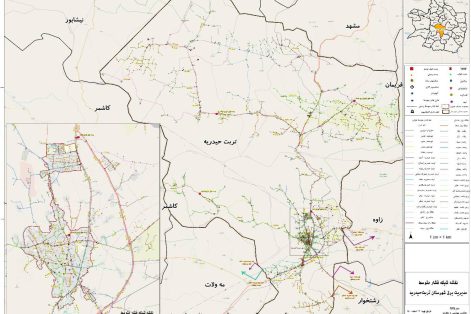 همه شهرستانهای خراسان رضوی از پلات نقشه های شبکه فشار متوسط برخوردار شدند