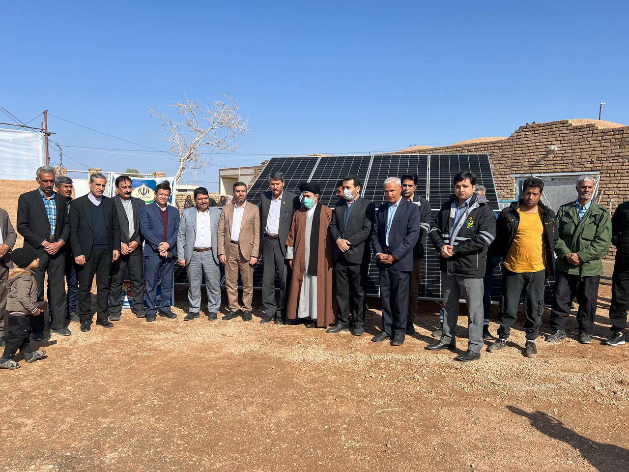 بهره برداری از ۷۳ واحد نیروگاه خورشیدی کوچک مقیاس در بجستان