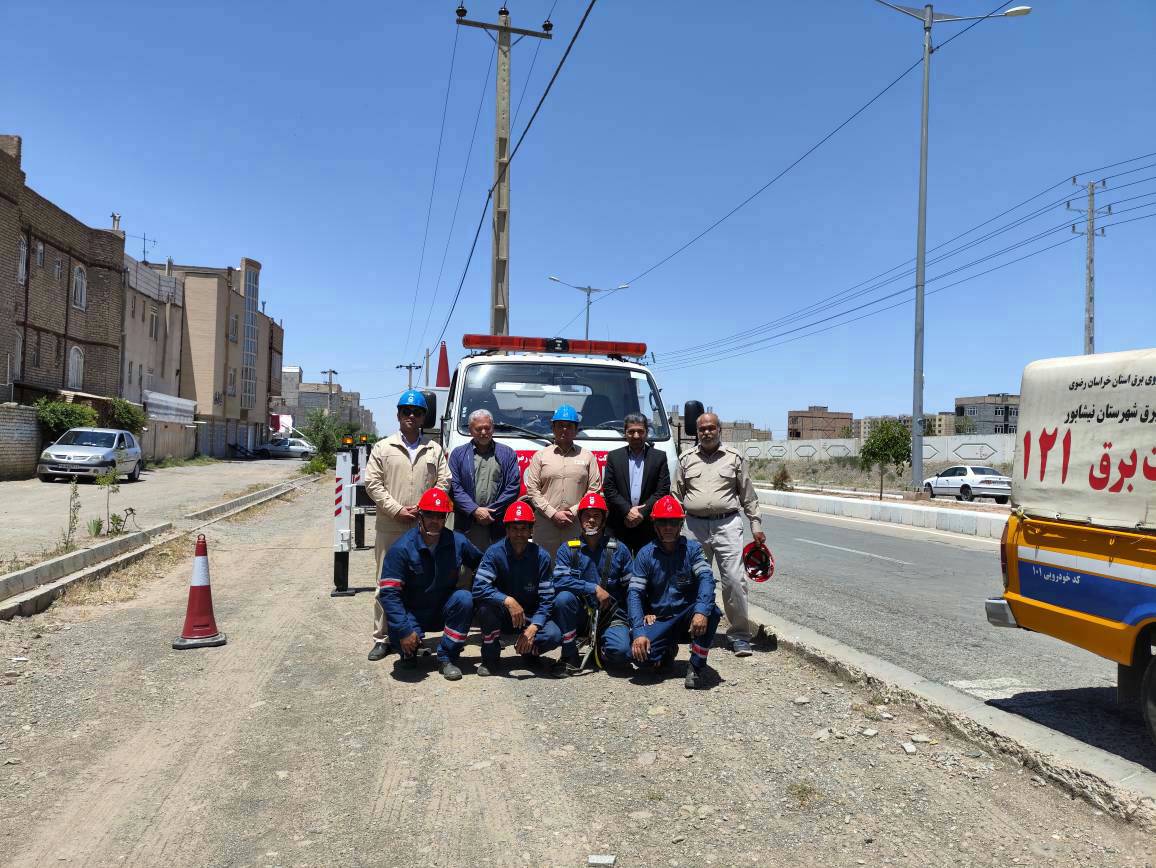 گروه خط گرم فرمان از راه نزدیک در نیشابور مستقر شد